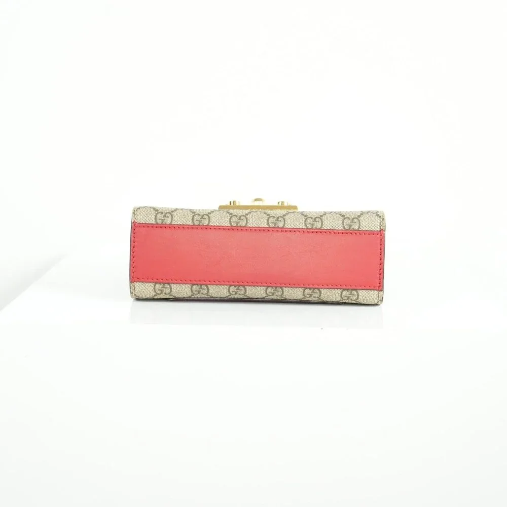 Gucci Small Padlock GG Supreme Canvas Shoulder Bag - Picture 9 of 11